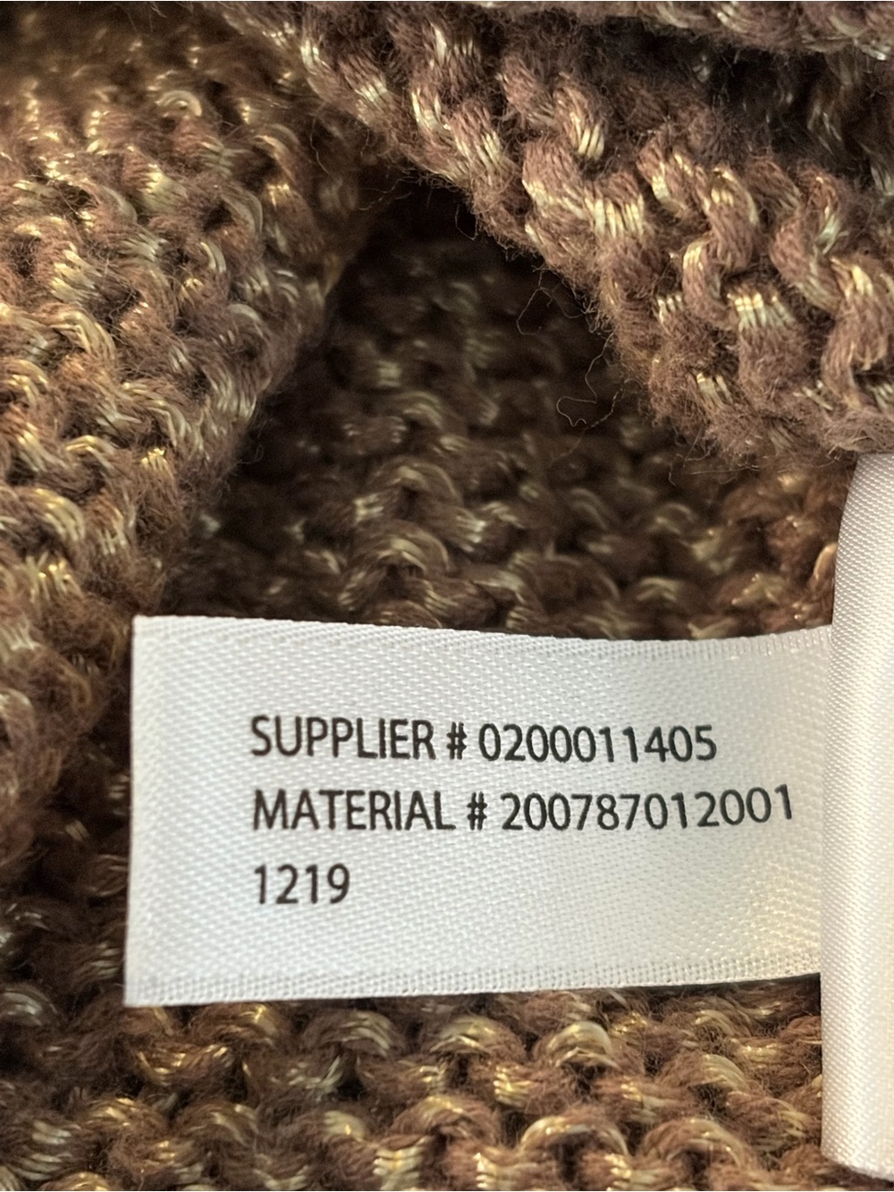 Lauren Ralph Lauren Rolled Neck Knit Sweater Gold Large - Picture 9 of 10